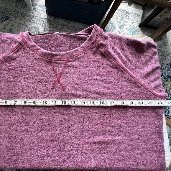 NEW Lightweight Pullover Sweater Heather Rose Color, Size Large - Picture 11 of 13